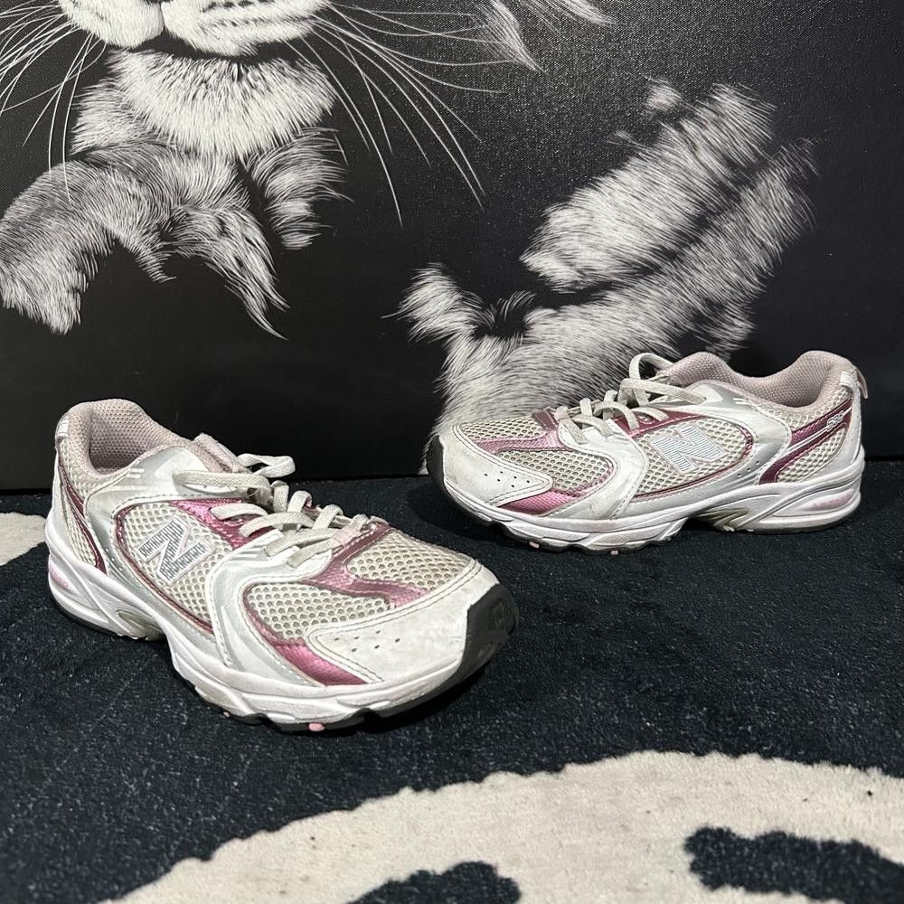 New Balance 530 PZ530RK Athletic Sneaker Girls 3M White Mesh Cushioned Walking